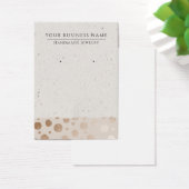 Rose Gold Cercles d'oreille moderne Cartes d'affic (Bureau)