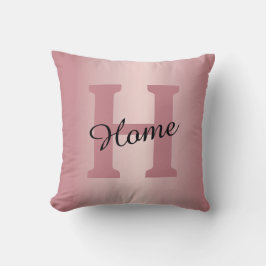 Rose Gold Custom Throw Pillow Kussen