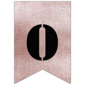 Rose Gold Engagement Party Bung drapeaux (Deuxième drapeau)