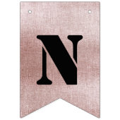 Rose Gold Engagement Party Bung drapeaux (Troisième drapeau)