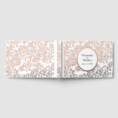 Rose Gold Foil Daisies Floral Blanc Mariage (Complet)