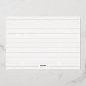 Rose Gold Foil Joyeux Noël Crème Carte photo de No (Verso)