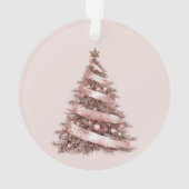 Rose Gold Gingerbread Cookie et Arbre (dos)