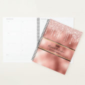 Rose gold gouttes nom 2027 (Devant avec enveloppe)