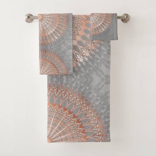 Rose Gold Gris Mandala (En situation)