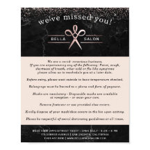 Rose Gold Hair Salon Covid-Bewuste Veiligheid