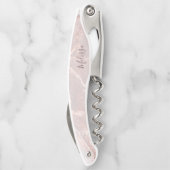 Rose Gold  Ink Marble  Kurkentrekker (Achterkant)