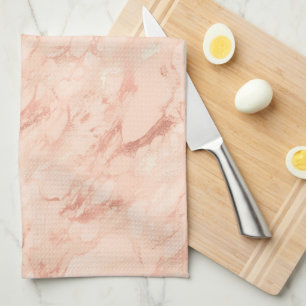 Rose Gold Marble 5 Serviette de cuisine