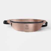 Rose Gold Monogramme Moderne (Recto)