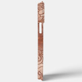 Rose Gold Motif iPhone / coque ipad (Verso / Droite)