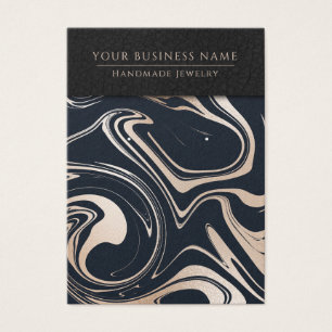 Rose Gold Navy lance des cartes d'affichage