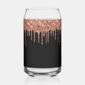Rose Gold Parties scintillant Drips Noir 21e anniv (Verso)