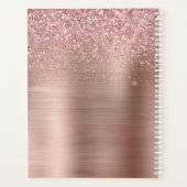 Rose Gold Parties scintillant Lashes Beauté Salon  (Dos)