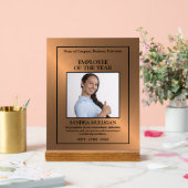 Rose Gold/Personalised Photo - Employee Award (Mariage)