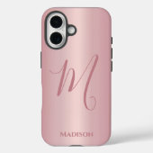 Rose Gold Personalized Case-Mate iPhone Case (Achterkant)