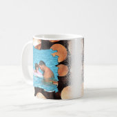 Rose Gold Photo Cadre Mug Wrap (Devant gauche)