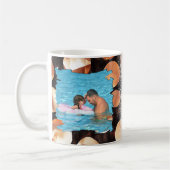 Rose Gold Photo Cadre Mug Wrap (Gauche)