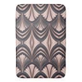 Rose Gold Romance Neo Art Deco Fan Design Badmat (Voorkant Verticaal)