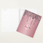 Rose Gold Rose Parties scintillant Drives Sparkle  (Devant avec enveloppe)