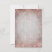 Rose Gold Starfish Beach Wedding RSVP (Dos)