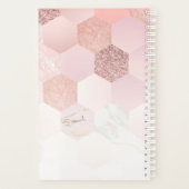 Rose Gold Tiled Texture Nails Rendez-vous Livre (Dos)