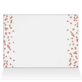 Rose Gold White 80e anniversaire Merci Parties sci (Intérieur Horizontal (Haut))