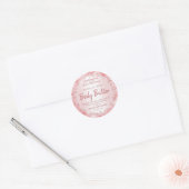 Rose Goud Blad Zebraprint Body Butter Labels (Envelop)