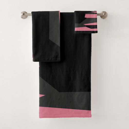 rose gris et noir abstrait (En situation)