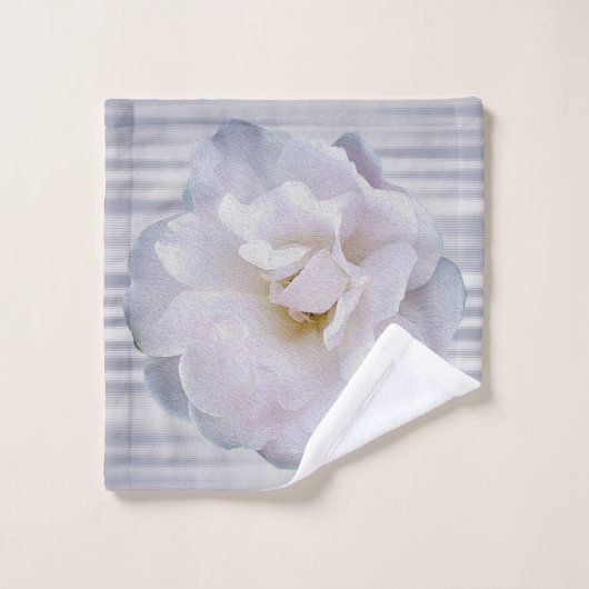 rose gris rose (Gant de toilette)