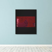 Rose-Haired Beauty  Canvas Afdruk (Insitu (Houten vloer))