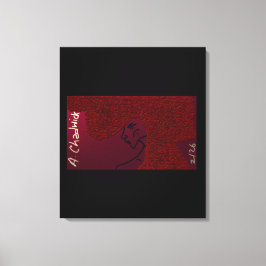 Rose-Haired Beauty  Canvas Afdruk