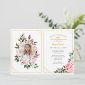 Rose : Invitation à une photo religieuse (Debout devant)