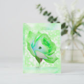 Rose irlandais et anniversaire ! Carte (Debout devant)