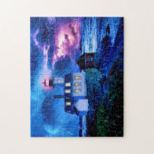 Rose Island Lighthouse - Newport RI Jigsaw Puzzle (Vertical)
