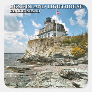 Rose Island Lighthouse, Stickers Rhode Island