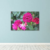 Rose Jardin toile étirée Imprimer (Insitu (Plancher de Bois))