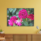Rose Jardin toile étirée Imprimer (Insitu(Salon))
