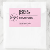 Rose Jasmine parfum rose Soy Chandelle Étiquettes (Sac)
