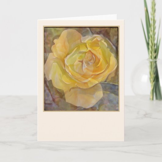 Rose jaune (Devant)