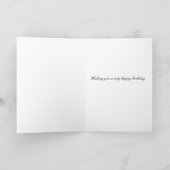 Rose jaune ... carte (Intérieur)