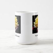 Rose jaune de tasse de café du Texas (Centre)