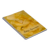 Rose jaune Quinceañera Livre d'or (Côté Droit)