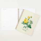 Rose jaune vintage Fine art (Devant avec enveloppe)