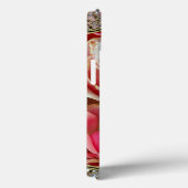 Rose Juxtapose extra bescherming Monogram Case-Mate iPhone Case (Achterkant / Rechts)