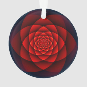 Rose Kaleidoscope rouge + votre idée