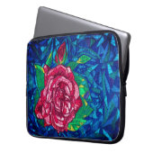 Rose Laptop Sleeve (Voorkant Links)