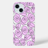 Rose Lilac coque iphone (Verso)