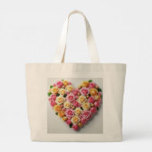 Rose Love Bridal Party Tote Bag (Dos)