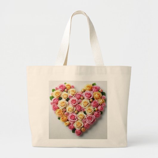 Rose Love Bridal Party Tote Bag (Devant)