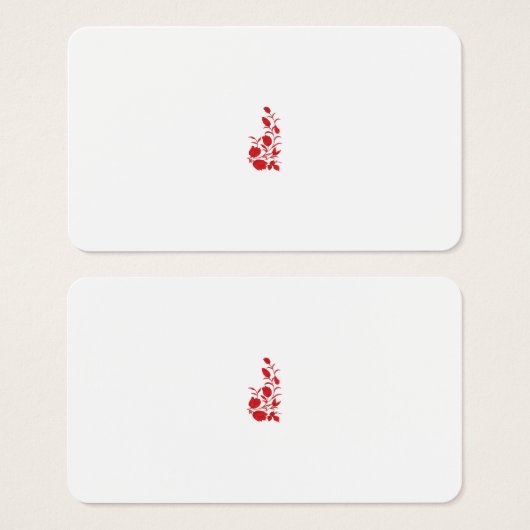 Rose Madder, design floral Thunderbird (Devant & derrière)